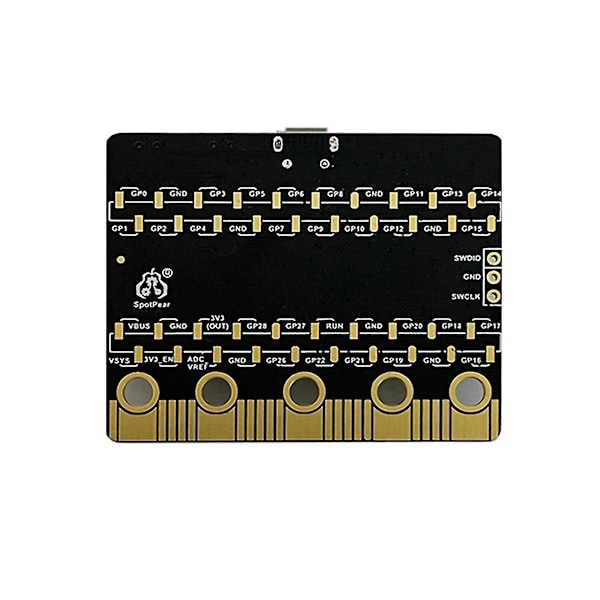 För Pico Rp2040 Bit Moderkort Python Programmeringsutvecklingskort Kompatibelt Med Bbc Microbit B