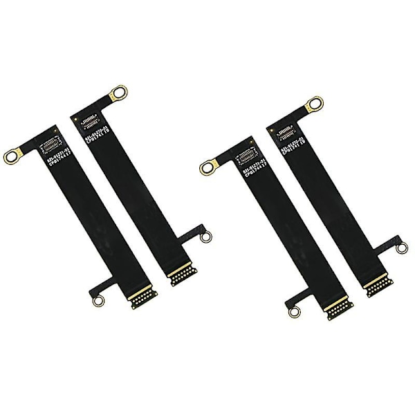 2 Par LCD Frontkamera Baklys Kabel for Pro 13-tommers 15-tommers A1707 A1706 A1708 A1989 821-01228-A/