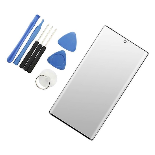 För Samsung Note 10 N970/970F/970U Främre Yttre Skärm + Verktyg