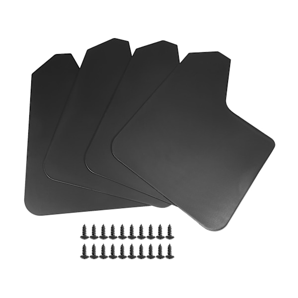 4 st Universal Stänkskydd för Bil Pickup Van Lastbil Mudflaps Mudguards Splash Guards med Skruv