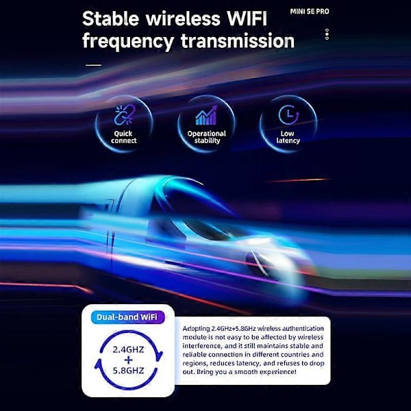 Dual-Channel Carlinkit KOMPATIBEL Bil Kablet Til Trådløs Android Carplay Adapter SE PRO