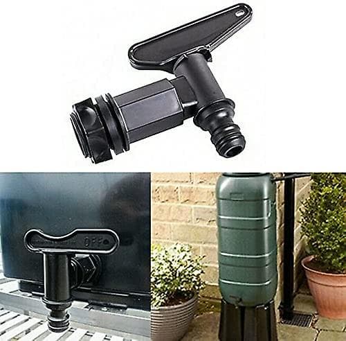1000l Plasttank Kran, Ibc Vattenbehållare Adapter, Trädgårdsslang Kran Adapter, För Regnvattenuppsamlare, Bränsletank (Plast)