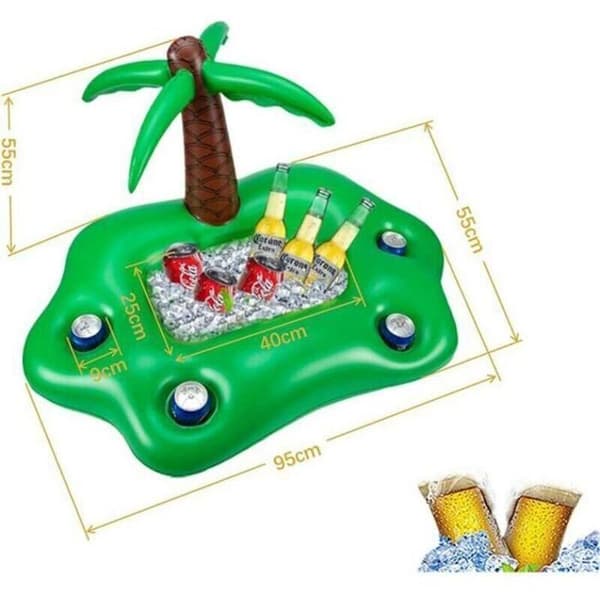 Pool flyder. Flydende poolbar. Oppustelig poolbar. Poolbar.