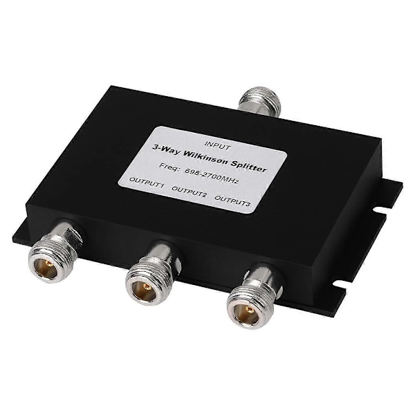 698-2700Mhz 3-vägsdelare Strömdelare Delare Gsm 3G 4G WIFI Lte W-Cdma FDD Mobilsignal Repeater