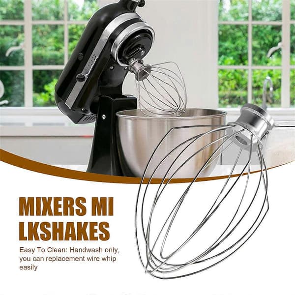 for K5AWW Visp for Kitchen 5QT 5K5SS 5KPM5 Mikser 2 stk
