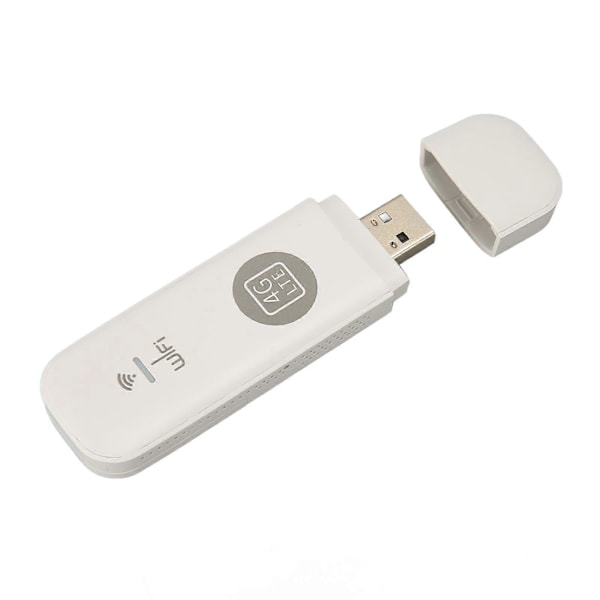 USB WiFi Adapter Micro SIM-kort Slot 150Mbps 10 Brugeres Kapacitet WPA WPA2 Kryptering WiFi Dongle til Europa Asien Hvid