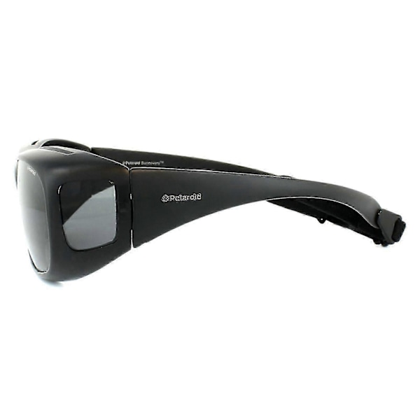 Polaroid Suncovers Fitover Solbriller 08535 Kih Y2 Svart Grå Polariserte
