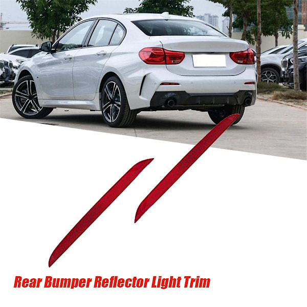 1Par Bakre Bumper Reflektorlys Trim 63247450639 7450640 for 1 2 Series F40 F22 F23 2017-2024 729