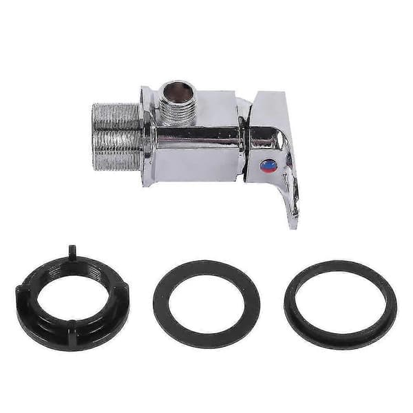 Forkromet blandingsbatteri til bruser til campingvogn autocamper 1/2 med 1500 mm push-fit slanger