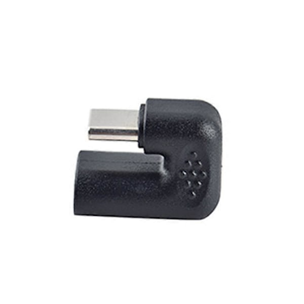 2 st 180 Grader Rätt Vinkel USB 3.1 Typ C Hane till Hona USB-C Konverteringsadapter för Smartphone