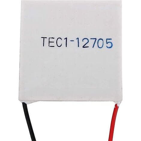 Termoelektrisk Køler - Front Peltier Plade Køleplade Køletilbehør Modul Elemente - 12v 5a 40403.8mm