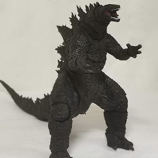 2024 nytt produkt 2019 Film Godzilla Vs. Kong King of Monsters SHM Gojira Figur Anime Action Figur 17cm PVC Samlingsmodell Leker 2023 Gave