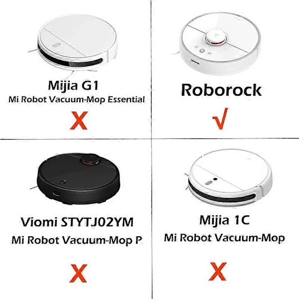 12 stk. vandtankfilter til S5 S6 S50 S51 S52 S55 robotstøvsuger vandkerne udskiftningsdel
