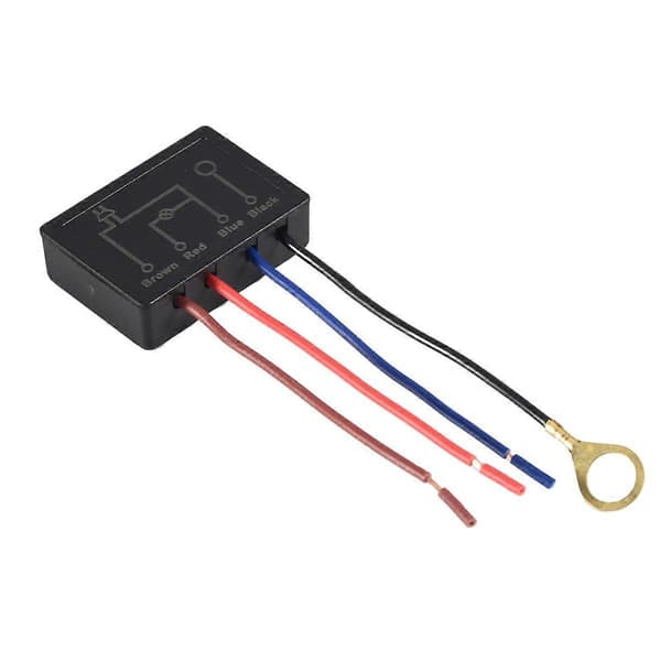 Touch Lamp Switch 2-pakke, Touch Lamp Control Module til dæmpbar LED, pærer, lampeskift udskiftningssæt