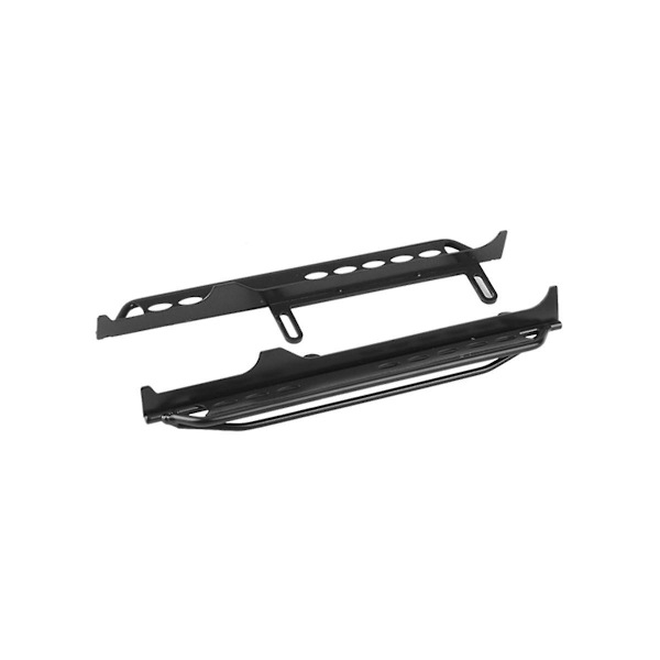 Rock Sliders Metal Pedal Side Board Til 1/6 Rc Crawler Bil Axial Scx6 Jlu Wrangler Opgraderingsdele 2 stk