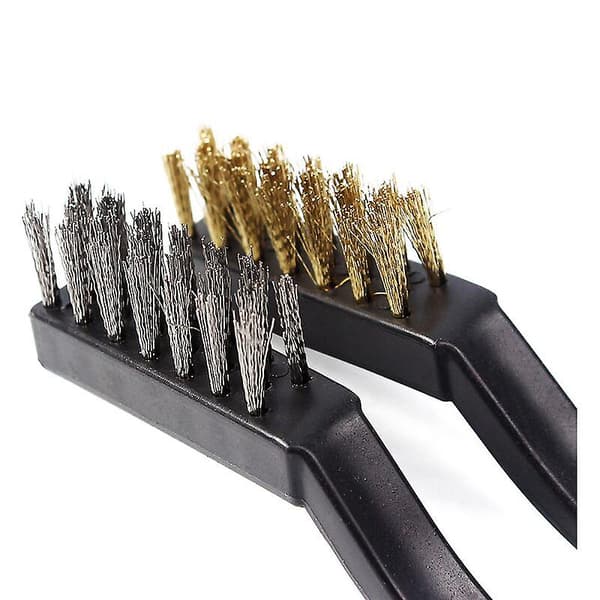 Almi Wire Brush - Rostfri stålborste, koppartrådsborste present