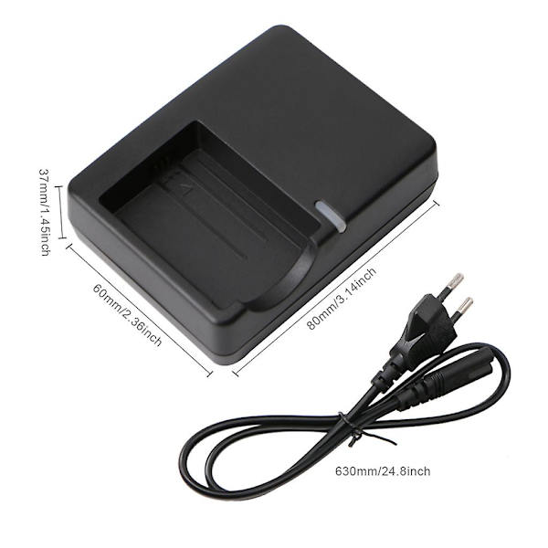 Lc E5e Batterilader For 450d 1000d Lp E5 Litiumbatteri Eu Plugg