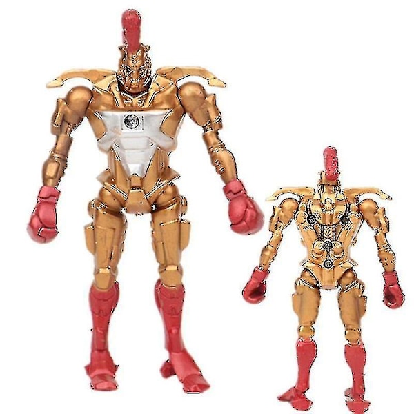 8 stk. 13 cm Film Real Steel Zeus Atomic Midas Adam Invader Robot Noisy Boy Actionfigur Legetøjsgave