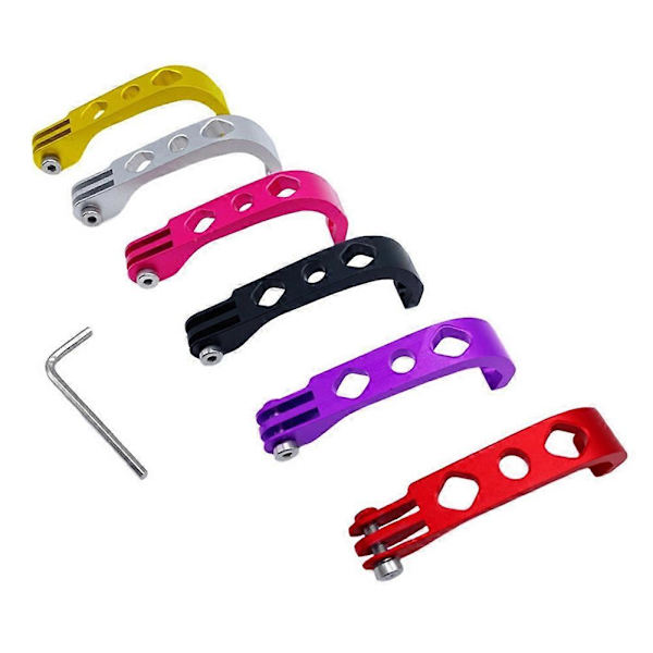 CNC Aluminium Legering Lygtebeslag til Kamera Beslag til Cateye Foldbar Cykel, Guld