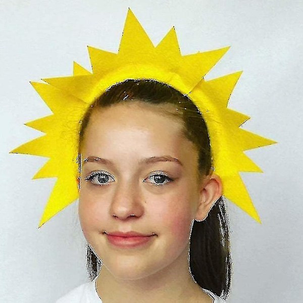 Sort Fredag Solskin Solstråler Pandebånd Eller Gul Tutu Fødselsdagsfest Favoritter Børn Barn Voksen Spædbarn Børn Halloween Kostume Gul Bri