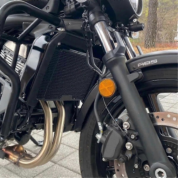 Moottoripyörän jäähdyttimen suojus Kawasaki VULCAN S Cafe Sport VULCAN 650 Jäähdyttimen säleikön suojus