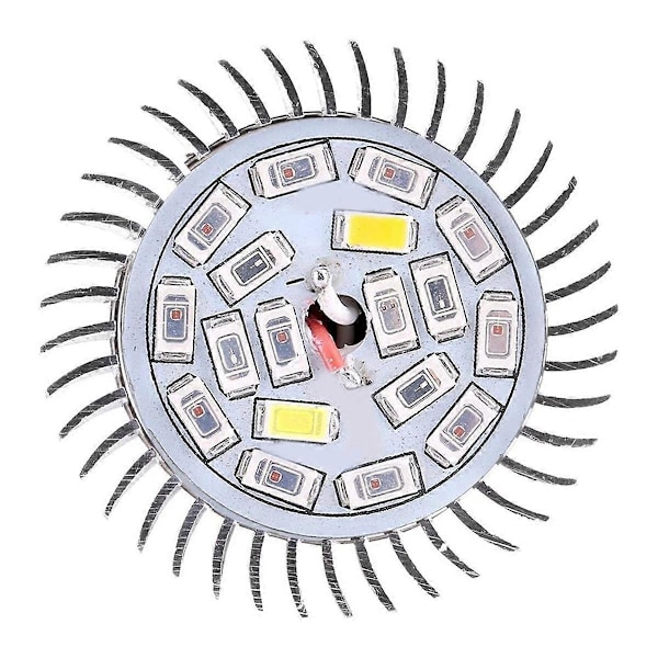 2kpl Kasvien Kasvatusvalo 85-265V Täyden Spektrin Led Kasvatusvalo Hydroponiseen Sisäpuutarhaan Kasvihuoneeseen 28W