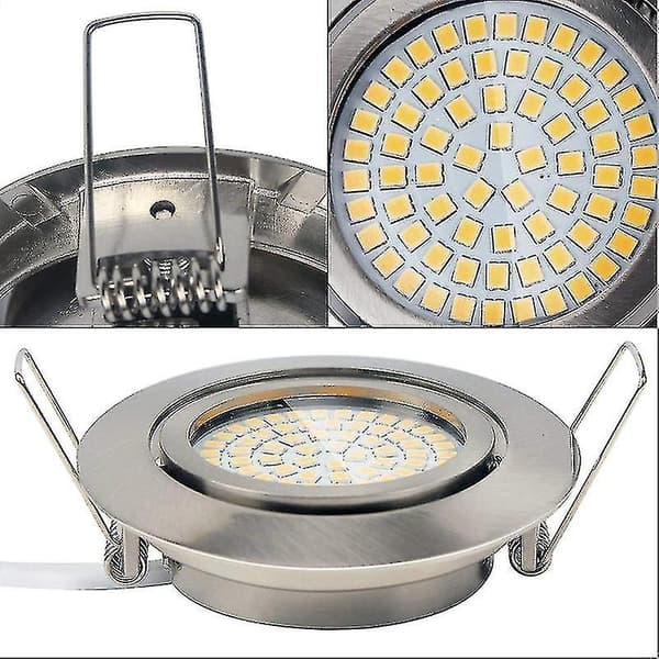 5W LED Nedfelt Spotlight 3000K Varmt Hvit 230V, 55mm