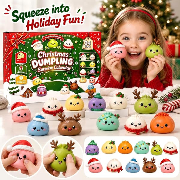 Julekalender 2026 Jul 24 Dage Squishies til Voksne