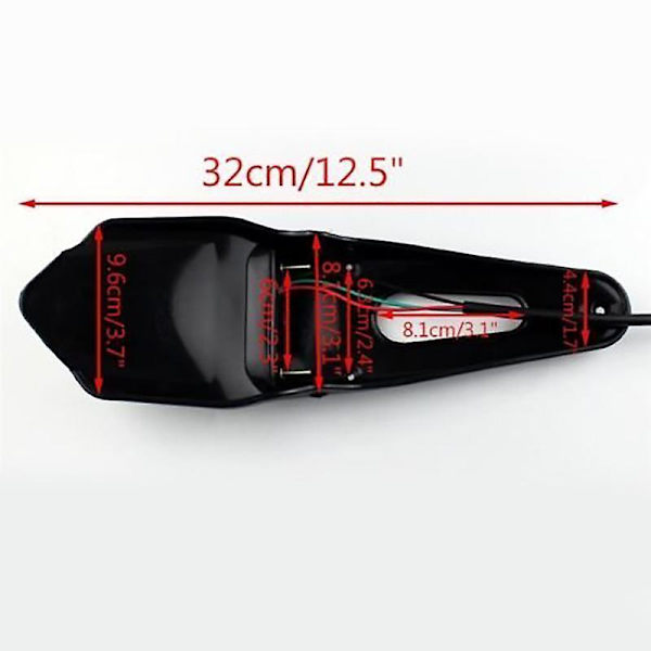 Bakre Fender LED Broms Röd Bakljus Motocross Motocross Xr Crf Klx Enduro Exc