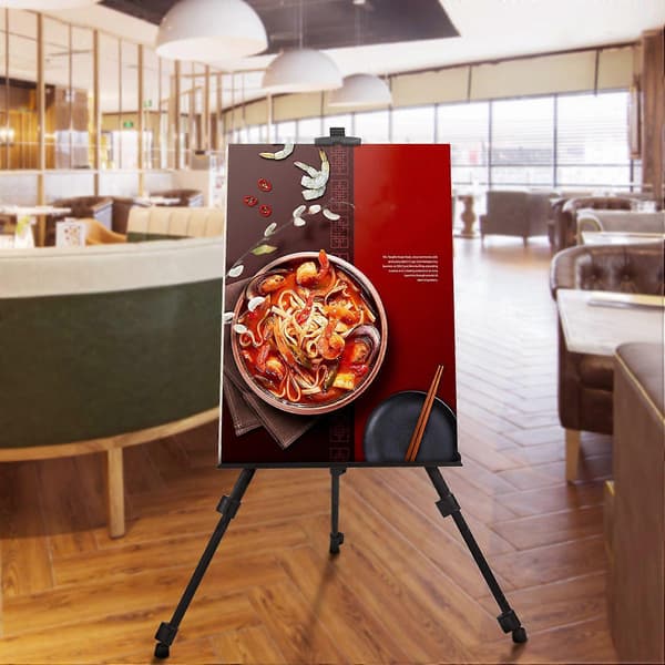 Hvidtavle Kunstner Teleskopisk Feltstudie Maleri Staffeli Tripod Display Stativ