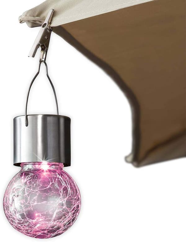 4-pack Hängande Solcellslampor Utomhus Juldekorationer, Multi-