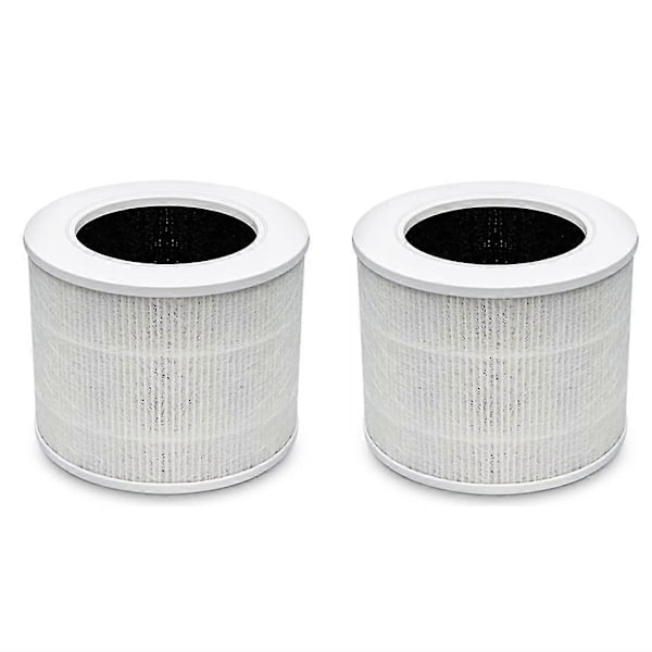 2 stk. erstatningsfilter for luftrenser Core Mini Part Core Mini-rf, h13 Hepa-filter 3i1 aktivert