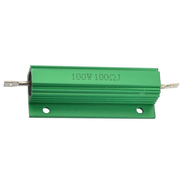 Aluminiumhus 100W Watt 100 Ohm Trådviklet Strømresistans