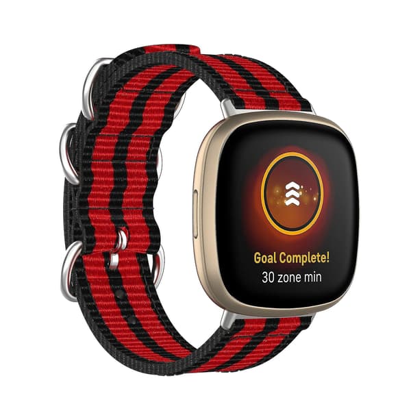 Nylon Loop for Fitbit Versa 3/Fitbit Sense Smartklokke