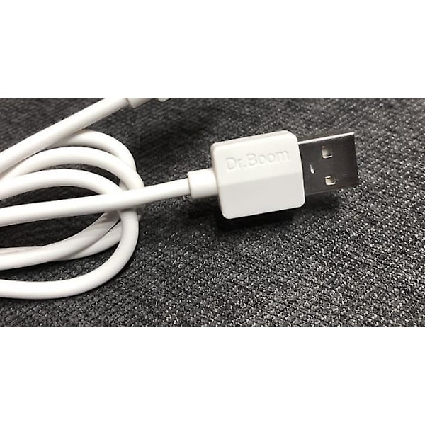 Lightning-kabel kompatibelt med iPhone & iPad, 2 meter, hvid - CE-certificeret
