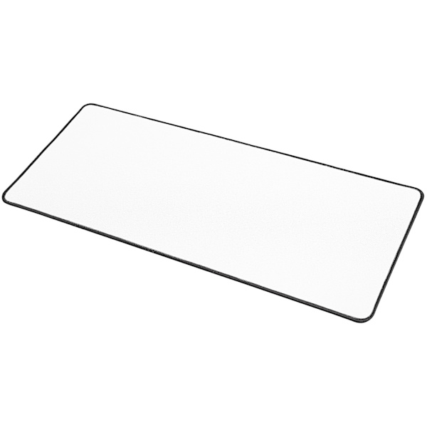 Musemåtte Hvid - 70x30 cm - Gaming