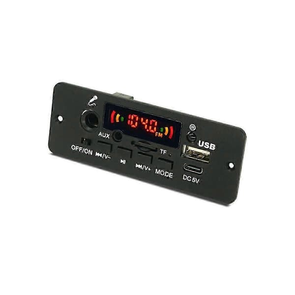 Bluetooth-kompatibelt Audio Decoder Board Forstærker Jq-d129bt-a 2x5w Musikafspiller Tilbehør Mp3 Wma