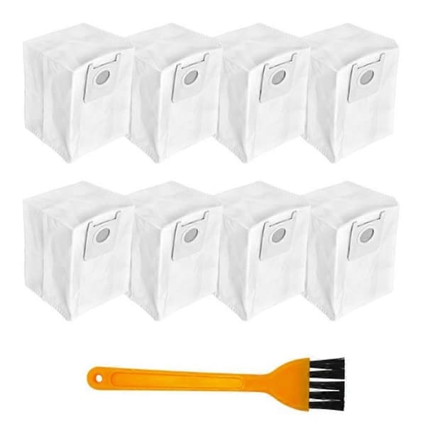 9 st dammsugarpåsar för Xiaomi Roidmi EVA Sweeper SDJ06RM tillbehör