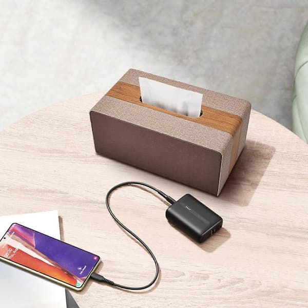 1 Läder Tissue Box, Rektangulär Tissue Box
