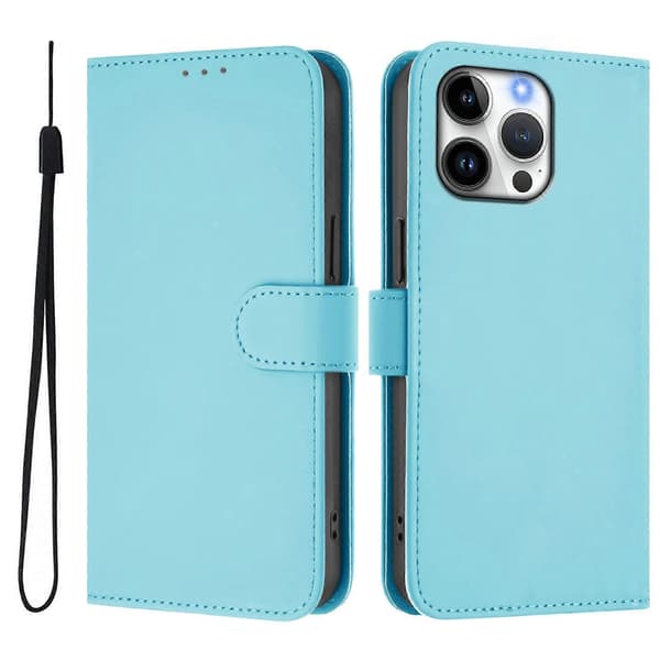 Skinnkänsla Läder Telefonfodral För iPhone 16 Pro Max