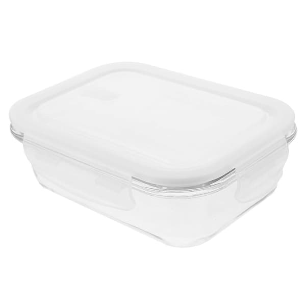 Matlådor Glas Matförvaringsbehållare Rektangulär 700ml Matberedning 1-pack