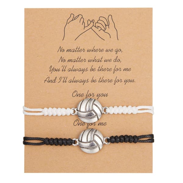 Blandade Färger 2-pack Basketmode Armband