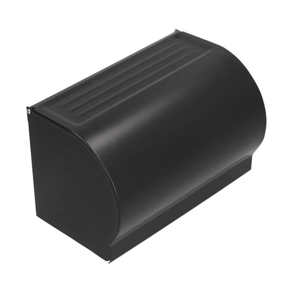Väggmonterad Tissue Box Rektangulär Aluminium Tissue Mobiltelefonhållare för Badrum