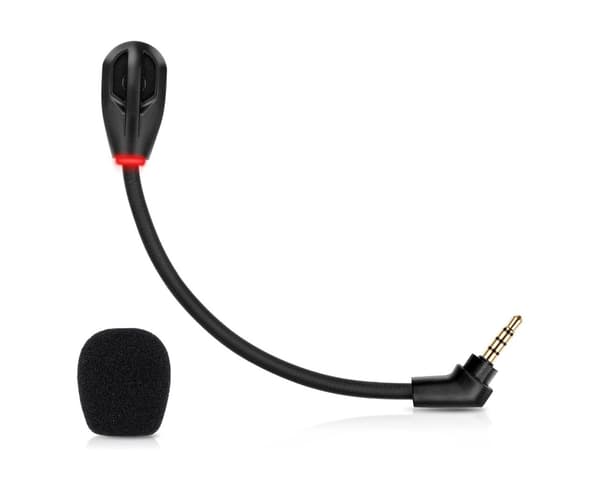 Ersättningsmikrofon 3,5 mm mikrofonbom endast för HyperX Cloud Flight / HyperX Cloud Flight S trådlöst gamingheadset