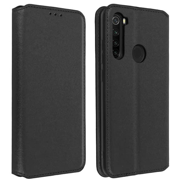 Xiaomi Redmi Note 8 Foliofodral med Plånboksfunktion - guld
