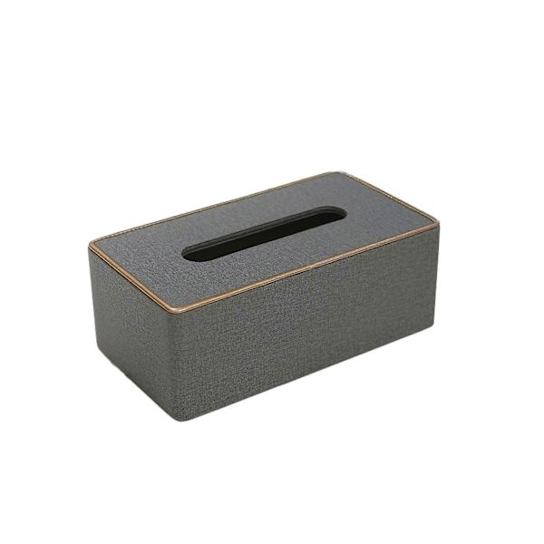 1 Läder Tissue Box, Rektangulär Tissue Box