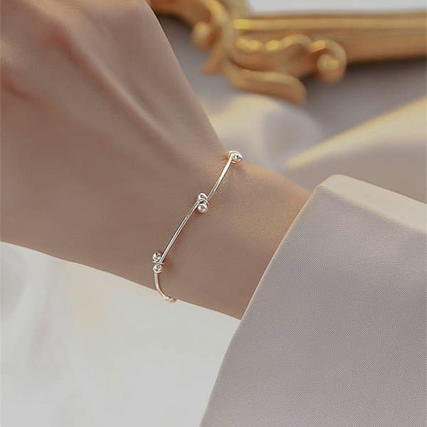 Knutna Armband för Flickvän, Kvinnlig Stil, Nischdesign