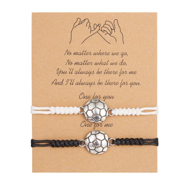 Blandade Färger 2-pack Basketmode Armband