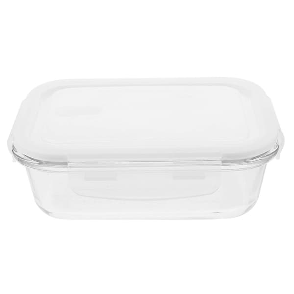 Matlådor Glas Matförvaringsbehållare Rektangulär 700ml Matberedning 1-pack