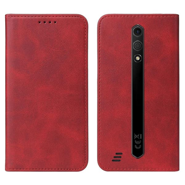 För Ulefone Armor X12 Stängning Läder Telefonfodral